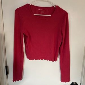 Long Sleeve Crop Top